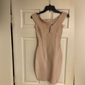 Tan dress